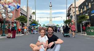 Gustavo Bechara curte viagem com a filha na Disney: 'Sintonia única'