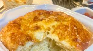 Torta salgada de liquidificador: com queijo branco na massa