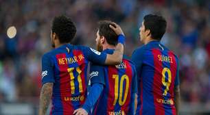 Neymar fala sobre a possibilidade de volta do trio MSN: "Seria interessante reviver esse trio"