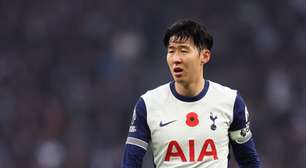 Tottenham anuncia renovação de contrato do sul-coreano Son