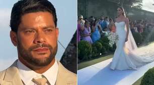 Hulk e Camila Ângelo celebram casamento luxuoso em resort na Paraíba