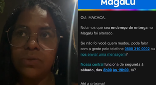 Mulher denuncia racismo ao receber e-mail de Magazine Luiza: 'Olá, macaca'