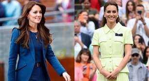 Rainha do monocromático! Veja alguns looks icônicos de Kate Middleton