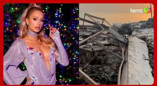 Paris Hilton mostra casa de R$ 51 milhões destruída pelas chamas em Los Angeles