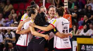 Sesc Flamengo vence o Unilife Maringá de virada pela Superliga feminina