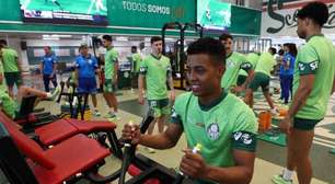 Palmeiras realiza regenerativo após goleada sobre o São Bernardo