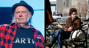 Neil Young elogia Um Completo Desconhecido, cinebiografia de Bob Dylan estrelada por Timothée Chalamet