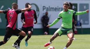 Palmeiras goleia em jogo-treino antes da estreia no Paulistão; Aníbal Moreno comenta renovação