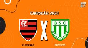 Flamengo x Boavista, AO VIVO, com a Voz do Esporte, às 14h30