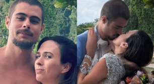 Tata Werneck diverte a web ao celebrar 8 anos com Rafael Vitti: 'Amor e regatas'