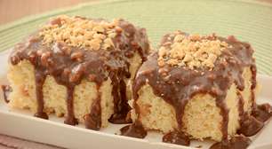 Bolo de amendoim com cobertura de chocolate: teste receita e faça em casa!