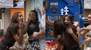 Beatriz Reis protagonizou momento tenso ao derrubar Sabrina Sato no BBB 24