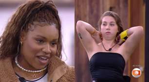 BBB 25: Camilla é chamada de VTzeira ao vivo e rebate Raissa: 'Nós escolhemos'