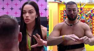 BBB 25: Eva detona Diego Hypolito após ser chamada em conversa: 'Nem tudo é sobre você'