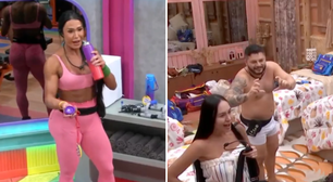 BBB25: 'Invasivo', desabafa Gracyanne após pedido de Arleane e Marcelo para tocar sua bunda