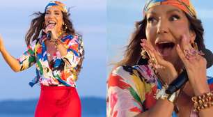 Energia de Gostosa! Ivete Sangalo brilha com look tropical em clipe no Farol da Barra