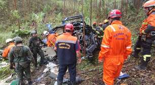 Veja fotos do acidente de helicóptero que matou casal na Grande SP