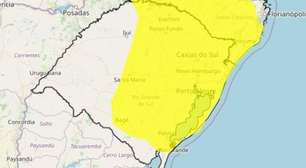 Inmet emite alertas de calor intenso e chuvas fortes para o Rio Grande do Sul