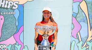 Luana Silva vira na última onda e é campeã do Mundial Júnior da WSL