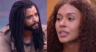 Eita! Diogo e Giovanna discutem a relação no BBB 25: 'Ríspida e irônica'