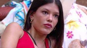 Vitória chora ao descobrir que é alvo no primeiro paredão do BBB 25