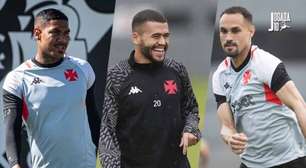 Trio que retornou de empréstimo está fora dos planos do Vasco para 2025