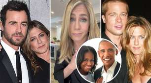 Brad Pitt e diretor de cinema: Jennifer Aniston foi casada antes de namoro com Obama