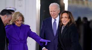 'É um dia bonito' e 'é a democracia em ação': Biden e Kamala comentam sobre a posse de Trump