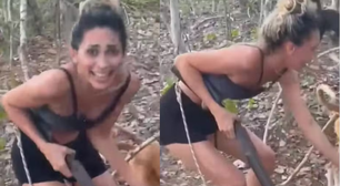 Ibama procura mulher que torturou e matou onça-parda; vídeo foi compartilhado nas redes sociais