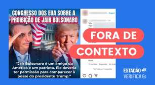 Post tira de contexto mensagem de apoio a Bolsonaro publicada por comissão de deputados republicanos