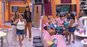 BBB 25: Joselma se revolta com brothers e dá bronca na sala: 'Um banco de planta'