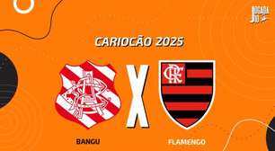 Bangu x Flamengo: onde assistir, escalações e arbitragem