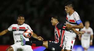 Quase fez o gol! Ryan Francisco empolga torcida na estreia como titular no profissional do São Paulo