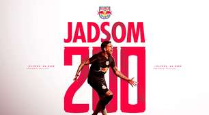 Jadsom completa 200 jogos pelo Red Bull Bragantino