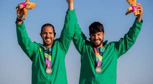 Lendas do Beach Tennis, Thales Santos e Marcus Ferreira voltam a jogar juntos no Circuito Beach Tennis em Riviera de São Lourenço (SP)