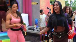 BBB 25: Gracyanne Barbosa cogita apertar botão e desistir do jogo