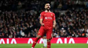 Salah, do Liverpool, entra no top 10 de maiores artilheiros da Champions League