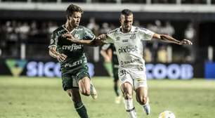 Palmeiras leva vantagem em duelo contra o Santos, na Vila, nesta década