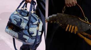 Bolsas da Louis Vuitton chamam atenção na Semana de Moda Masculina de Paris por modelos inusitados