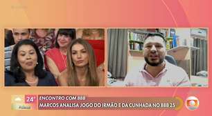 Irmão de Marcelo, do BBB 25, causa climão ao vivo no Encontro: 'Completamente equivocada'