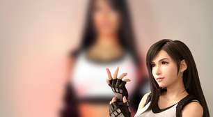 Modelo yazbunnyy vai te impressionar com esse cosplay de Tifa Lockhart