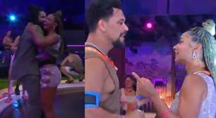 BBB 25: Clima esquenta entre Aline e Diogo, mas Vinícius adverte amiga: 'Hoje não'