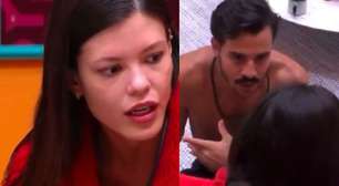 Xi Vitória Strada e Mateus brigam mais uma vez no 'BBB 25', e web reage: 'Ele não sabe'