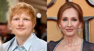 Ed Sheeran nega que compareceu a festa de Ano Novo de J.K. Rowling