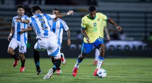 Brasil vive noite desastrosa e é goleado pela Argentina no Sul-Americano Sub-20