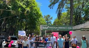 Família de criança que morreu afogada em piscina comunitária faz manifestação neste sábado