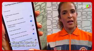 'Alerta severo': Defesa Civil mostra como ativar notificação, usada pela 1ª vez em temporal em SP