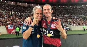 A mensagem de Jorge Jesus ao técnico Filipe Luís, do Flamengo