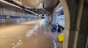 Estações da Linha 1-Azul do Metrô são reabertas após desastre em temporal são reabertas após desastre em temporal