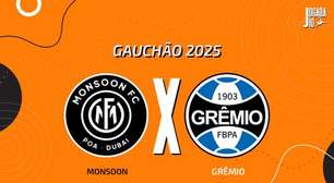 Monsoon x Grêmio: onde assistir, escalações e arbitragem